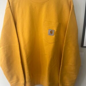 Carhartt Men's Mustard Crewneck Sweater